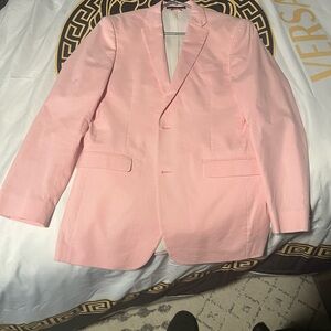Tommy Hilfiger Pink Sport Coat with Notched Lapel